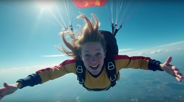 Vivez l'adrénaline : essayez le saut en parachute !